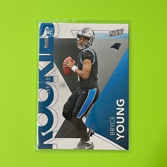 2023 Panini The National Silver Pack Rookies Bryce‎ Young SP RC Panthers 399/499 - Picture 1 of 3